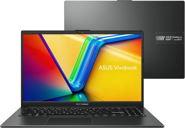 Notebook ASUS VivoBook Go 15, AMD RYZEN 5 7520U, 8GB, 256GB SSD, KeepOS, Tela 15,6" FHD, Mixed Black
